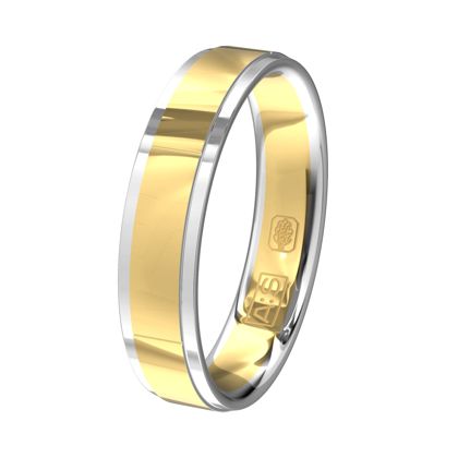 Let's sparkle! Een glanzende ring met 6 gelijke vlakken evenredig verdeeld over de gehele ring. Een plaatje!