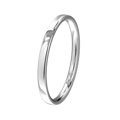 Dit is de tijdloze topper van Aller Spanninga! Een ring met een licht bolle bovenzijde en een bolle binnenzijde, dit zorgt voor maximaal draagcomfort!